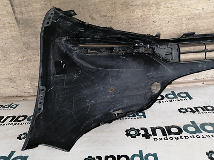 AA038414; Бампер передний; под паркт.; под омыват. (GSH7-50031) для Mazda 6 III (GJ) рест. 2 (2018-2024)/БУ; Оригинал; Р1, Мелкий дефект; 