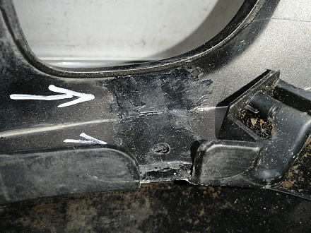 AA045515; Бампер задний; под паркт. (86611-2P500) для Kia Sorento II рест. (2012- 2020)/БУ; Оригинал; Р2, Удовлетворительное; 