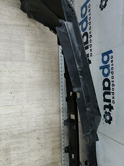 AA044794; Бампер передний; без паркт.; под омыват. (52119-0R180) для Toyota Rav4 40 рест. (2015 — 2019)/БУ; Оригинал; Р1, Мелкий дефект; 