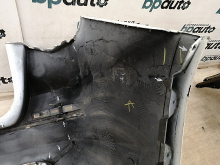 AA037235; Бампер задний, под хром молдинг; без паркт. (13368934) для Opel Astra J рест. Wagon (2012 - 2015)/БУ; Оригинал; Р1, Мелкий дефект; 