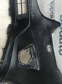 AA045775; Бампер передний; без паркт.; под омыват. (KD45-50031) для Mazda CX-5/БУ; Оригинал; Р1, Мелкий дефект; 