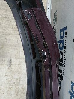 AA045565; Бампер передний; под паркт.; под омыват. (51117033694) для BMW 5 серия Е60 Е61/БУ; Оригинал; Р2, Удовлетворительное; 