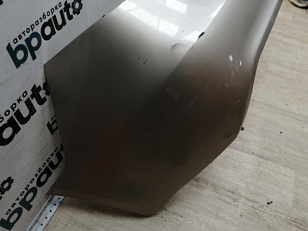 AA046114; Бампер задний; без паркт. (86611-4Y000) для Kia Rio III Sedan (2011- 2015)/БУ; Оригинал; Р1, Мелкий дефект; 