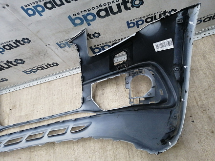 BA000257; Бампер передний, S-line; без паркт.; под омыват. (8R0 807 437 AC) для Audi Q5 I рест. (2012-2017)/БУ; Оригинал; Р1, Мелкий дефект; 