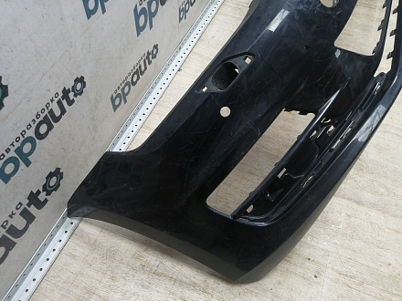 BA000228; Бампер передний; под паркт.; под омыват. (5G0807221) для Volkswagen Golf/БУ; Оригинал; Р1, Мелкий дефект; 