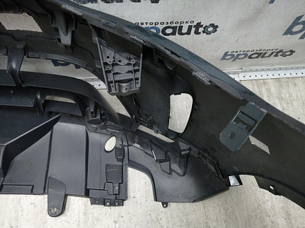 AA045868; Бампер передний; под паркт.; под омыват. (HY32-17F003-AAW) для Land Rover Discovery V L462 (2017 - 2020)/БУ; Оригинал; Р1, Мелкий дефект; 