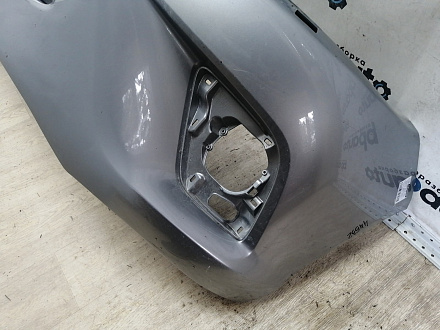 AA044532; Бампер передний; без паркт.; под омыват. (52119-0K840) для Toyota Hilux VIII (2015 - 2020)/БУ; Оригинал; Р1, Мелкий дефект; 