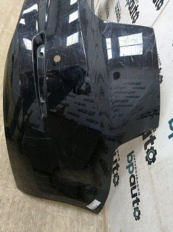 AA022570; Бампер задний; под паркт. (BS71-F17906) для Ford Mondeo Sedan IV рест. (2010- 2014)/БУ; Оригинал; Р1, Мелкий дефект; 