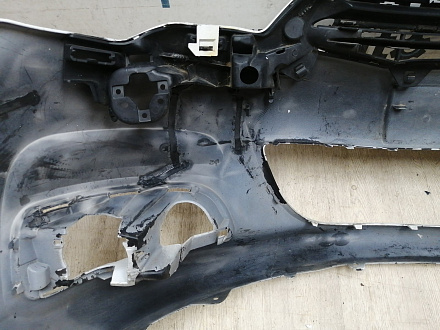 AA045244; Бампер передний; без паркт.; без омыват. (9676285080A) для Citroen C4 II HB (2011-2016)/БУ; Оригинал; Р2, Удовлетворительное; 