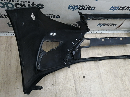 BA000268; Бампер передний; под паркт.; без омыват. (52119-33A30) для Lexus ES VI рест. (2015 - 2018)/БУ; Оригинал; Р1, Мелкий дефект; 
