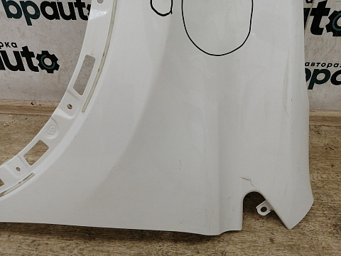 Фотография детали AA029264; Крыло переднее левое (53812-42350) для Toyota Rav4/БУ; Оригинал; Р3, Под восстановление; . Фото номер 8