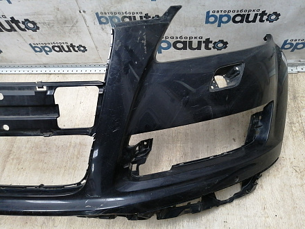 AA045530; Бампер передний; под паркт.; под омыват. (4L0 807 437 H) для Audi Q7 I рест. (2010-2015)/БУ; Оригинал; Р1, Мелкий дефект; 