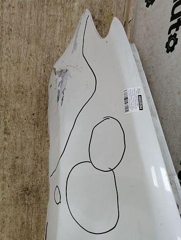 Фотография детали AA029264; Крыло переднее левое (53812-42350) для Toyota Rav4/БУ; Оригинал; Р3, Под восстановление; . Фото номер 10