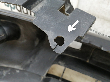AA021086; Бампер передний; без паркт.; под омыват. (62022-JG44H) для Nissan X-Trail II (T31) (2007-2011)/БУ; Оригинал; Р1, Мелкий дефект; 