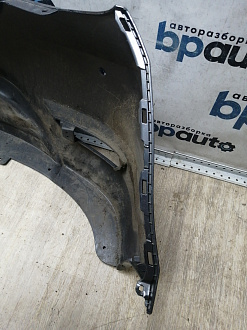 AA045615; Бампер задний; под паркт. (86611-4L200) для Hyundai Solaris I HB (2010- 2014)/БУ; Оригинал; Р1, Мелкий дефект; 