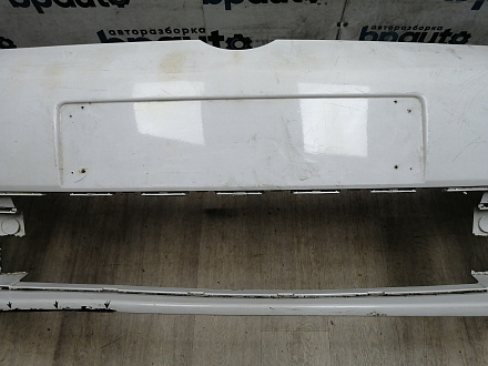 AA045692; Бампер передний; без паркт.; под омыват. (1T0 807 221 M) для Volkswagen Touran II (2010-2015)/БУ; Оригинал; Р1, Мелкий дефект; 