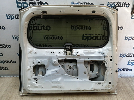 AA044896; Крышка багажника (67005-60F50) для Toyota Land Cruiser Prado 150 (2010 — 2013)/БУ; Оригинал; Р1, Мелкий дефект; (070) Белый перламутр 3х. сл.