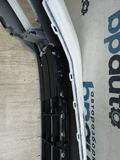 AA045819; Бампер передний; под паркт.; под омыват. (3G0807221) для Volkswagen Passat/БУ; Оригинал; Р1, Мелкий дефект; 