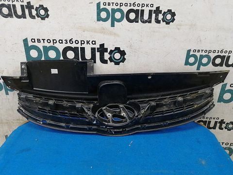 Фотография детали AA028823; Решетка радиатора (86351-3X200) для Hyundai Elantra V (MD) (2010-2013)/БУ; Оригинал; Р3, Под восстановление; . Фото номер 6