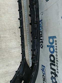 BA000228; Бампер передний; под паркт.; под омыват. (5G0807221) для Volkswagen Golf/БУ; Оригинал; Р1, Мелкий дефект; 