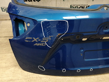AA038825; Крышка багажника (KDY1-62-02XD) для Mazda CX-5/БУ; Оригинал; Р2, Удовлетворительное; 