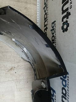 AA046257; Бампер задний; без паркт. (BS71-F17906-A) для Ford Mondeo Sedan IV рест. (2010- 2014)/БУ; Оригинал; Р1, Мелкий дефект; 