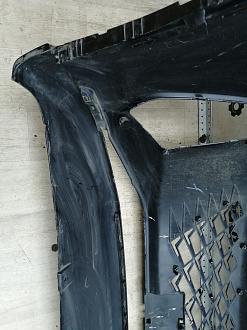 AA045333; Бампер передний; без паркт.; без омыват. (602002457АА) для EXEED LX I рест. 2 (2023-н.в.)/БУ; Оригинал; Р1, Мелкий дефект; 