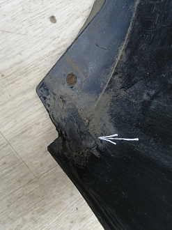 BA000219; Бампер передний, до 2010г; без паркт.; под омыват. (62022-JK60H) для Infiniti G (2006-2013)/БУ; Оригинал; Р1, Мелкий дефект; 