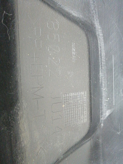 BA000201; Бампер задний; без паркт. (85022-JU14H) для Nissan X-Trail T31/БУ; Оригинал; Р1, Мелкий дефект; 