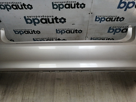 AA046114; Бампер задний; без паркт. (86611-4Y000) для Kia Rio III Sedan (2011- 2015)/БУ; Оригинал; Р1, Мелкий дефект; 