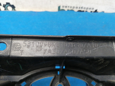 AA025498; Решетка радиатора (53111-0K450) для Toyota Hilux VII рест. (2011 - 2015)/БУ; Оригинал; Р0, Хорошее; 