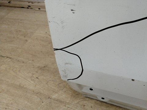 Фотография детали AA043416; Дверь передняя левая (H0101-BM9MA) для Nissan Qashqai/БУ; Оригинал; Р2, Удовлетворительное; . Фото номер 8