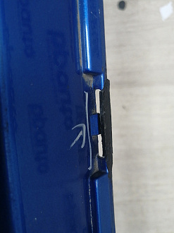 AA046025; Бампер передний; под паркт.; под омыват. (52119-78010) для Lexus NX (2014-2017)/БУ; Оригинал; Р2, Удовлетворительное; 