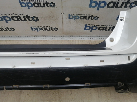 AA045922; Бампер задний; под паркт. (52159-48170) для Toyota Highlander II рест. (2010 - 2013)/БУ; Оригинал; Р1, Мелкий дефект; 