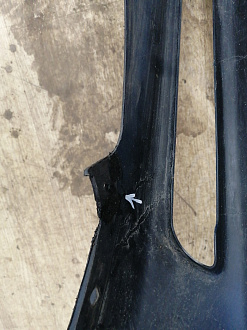 AA036959; Бампер передний; без паркт.; под омыват. (BGV450031) для Mazda 3 BL/БУ; Оригинал; Р1, Мелкий дефект; 