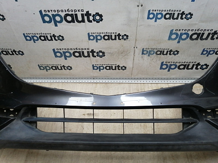 BA000214; Бампер передний; без паркт.; под омыват. (KB8A-50031) для Mazda CX-5 II (2017-2021)/БУ; Оригинал; Р1, Мелкий дефект; 