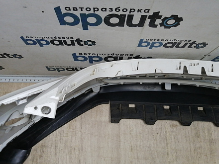 AA044690; Бампер передний, Sport-Style; без паркт.; под омыват. (5N0807221) для Volkswagen Tiguan I (2007- 2011)/БУ; Оригинал; Р1, Мелкий дефект; 