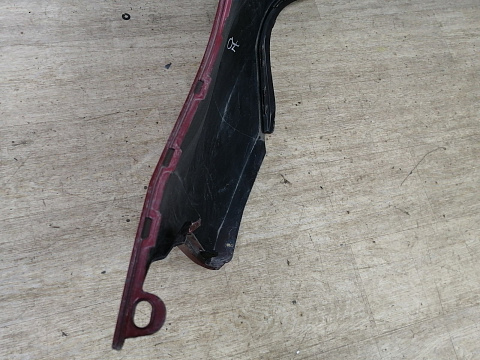 Фотография детали AA032725; Бампер задний; под паркт. (60U 807 421) для Skoda Rapid/БУ; Оригинал; Р1, Мелкий дефект; . Фото номер 11