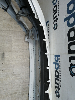 AA045692; Бампер передний; без паркт.; под омыват. (1T0 807 221 M) для Volkswagen Touran II (2010-2015)/БУ; Оригинал; Р1, Мелкий дефект; 