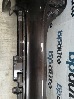 AA045379; Бампер задний; без паркт. (6410D125) для Mitsubishi Pajero Sport III (2015-2020)/БУ; Оригинал; Р1, Мелкий дефект; 