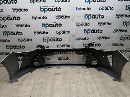 AA045401; Бампер передний; под паркт.; под омыват. (52119-06C40) для Toyota Camry/БУ; Оригинал; Р2, Удовлетворительное; 