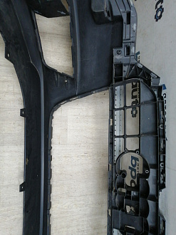 AA045631; Бампер передний; под паркт.; под омыват. (4G0 807 437) для Audi A6 C7/БУ; Оригинал; Р1, Мелкий дефект; 