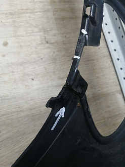 AA045783; Бампер передний; под паркт.; без омыват. (A1668851800) для Mercedes-Benz GLS-klasse I (X166) (2015-2019)/БУ; Оригинал; Р1, Мелкий дефект; 