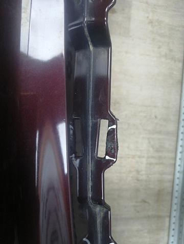 Фотография детали AA045721; Бампер передний; без паркт.; под омыват. (62022-3JA0H) для Infiniti/БУ; Оригинал; Р1, Мелкий дефект; . Фото номер 8