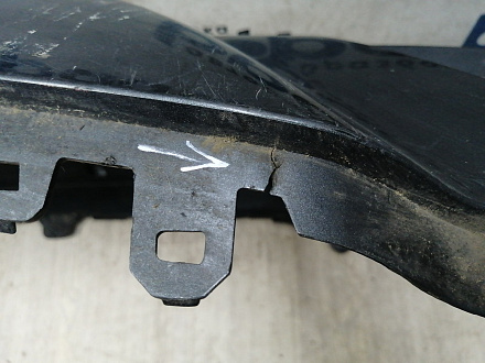 AA045936; Бампер передний; без паркт.; под омыват. (9680484677) для Peugeot 308 I (2008-2011)/БУ; Оригинал; Р2, Удовлетворительное; 