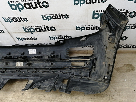 AA017471; Бампер передний; под паркт.; под омыват. (CK52-17F003-AA) для Land Rover Range Rover IV (2012 - 2017)/БУ; Оригинал; Р1, Мелкий дефект; 