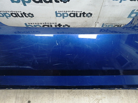 BA000138; Бампер задний; без паркт. (86611-4L500) для Hyundai Solaris I рест. Sedan (2014- 2016)/БУ; Оригинал; Р1, Мелкий дефект; 