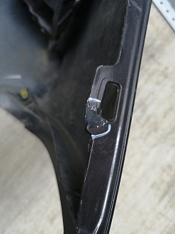 AA045598; Бампер передний; под паркт.; под омыват. (8K0 807 437 AC) для Audi A4 B8/БУ; Оригинал; Р1, Мелкий дефект; 