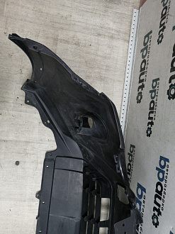 AA045326; Бампер передний; без паркт.; под омыват. (62022-3UB0H) для Nissan X-Trail II (T31) рест. (2011-2015)/БУ; Оригинал; Р1, Мелкий дефект; 