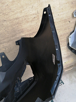 AA043742; Бампер передний; без паркт.; под омыват. (52119-6B984) для Toyota Land Cruiser Prado 150 рест.2 (2017- 2020)/БУ; Оригинал; Р1, Мелкий дефект; 